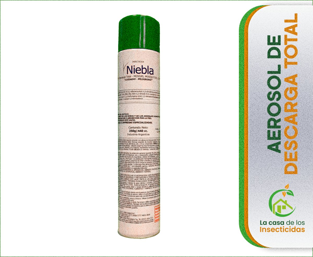 Niebla Aerosol Descarga Total